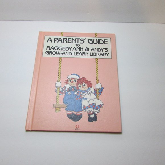 vintage Raggedy Ann stuffed doll by Applause with Parent's Guide book set - Picture 12 of 16